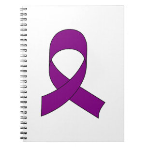 Carnet Dessin de ruban violet