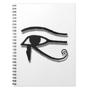 Carnet Dessin D'Encre Symbole Égyptien Oeil De Horus
