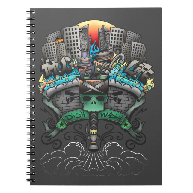 Carnet Dessin Graffiti pour lave-vaisselle (Devant)