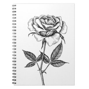 Carnet dessin rose