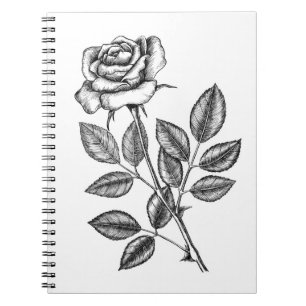 Carnet dessin rose 2