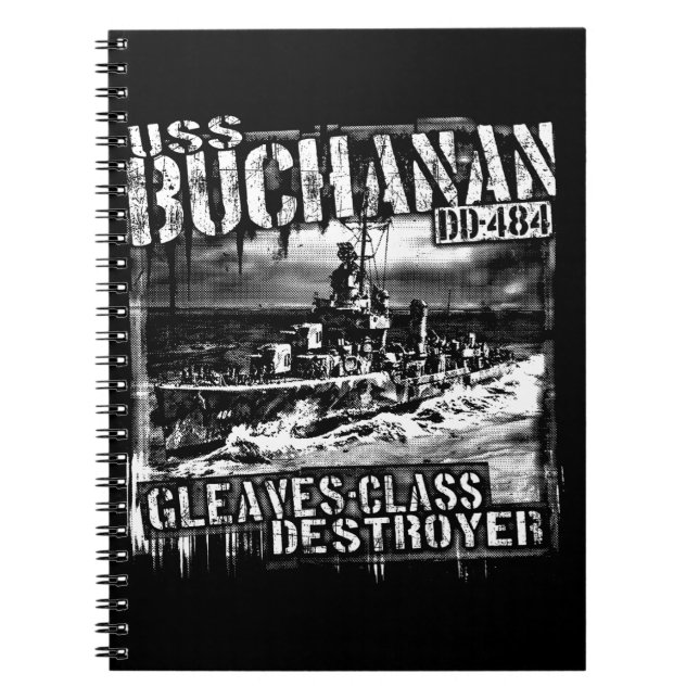 Carnet Destroyer Buchanan (Devant)