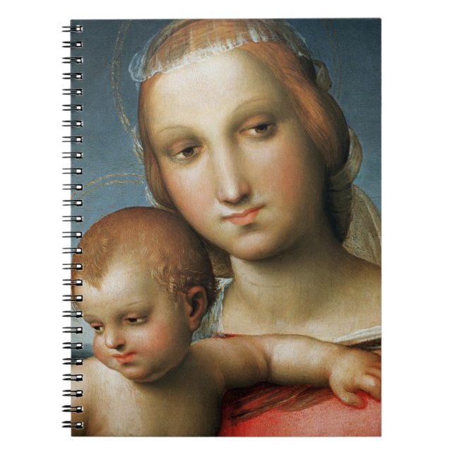 Carnet Détail de <Virgin and Child> Attribué à Rapha (Devant)