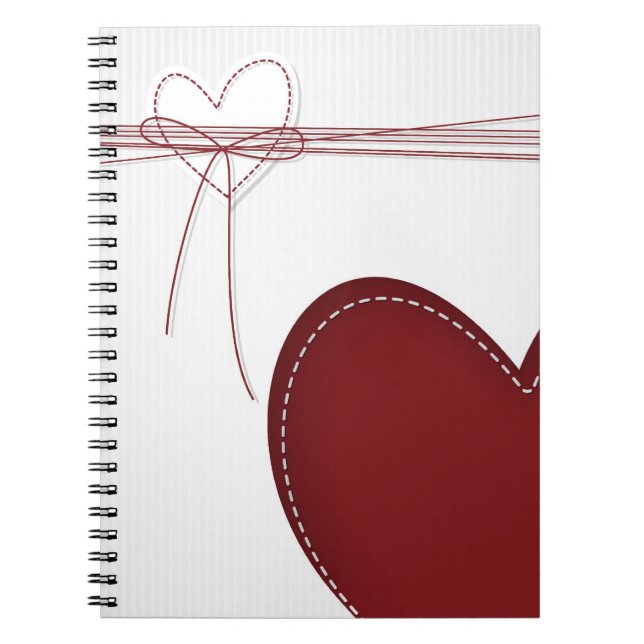 Carnet Deux coeurs (Devant)