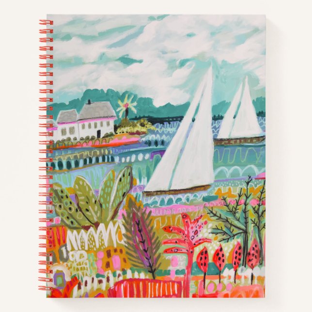 Carnet Deux voiliers (Devant)