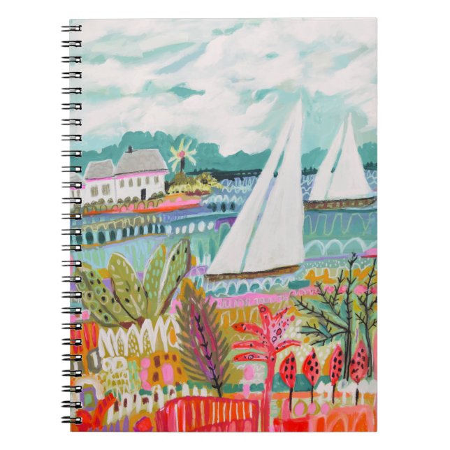 Carnet Deux voiliers (Devant)