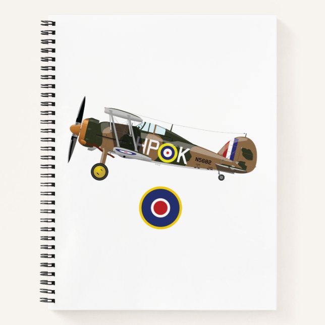 Carnet Deuxième Guerre mondiale Avions britanniques (Devant)