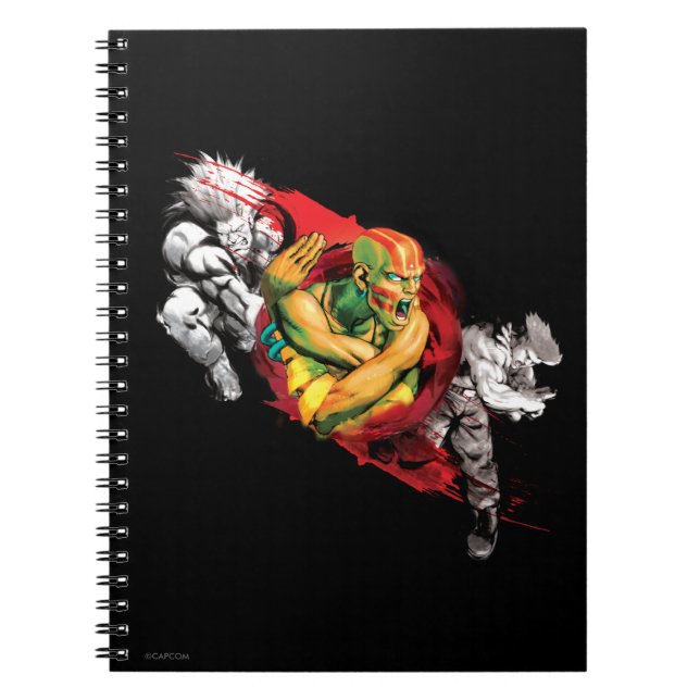 Carnet Dhalsim, Blanka et perfidie (Devant)