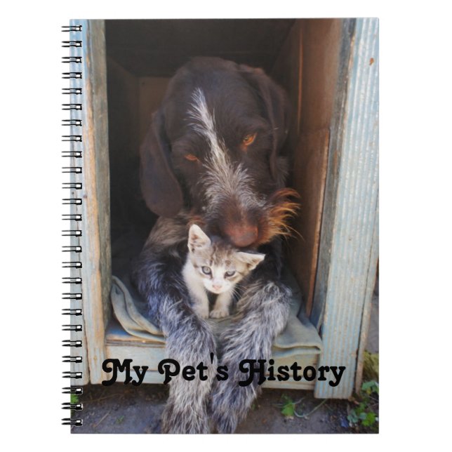 Carnet d'histoire des animaux de compagnie Furry F (Devant)