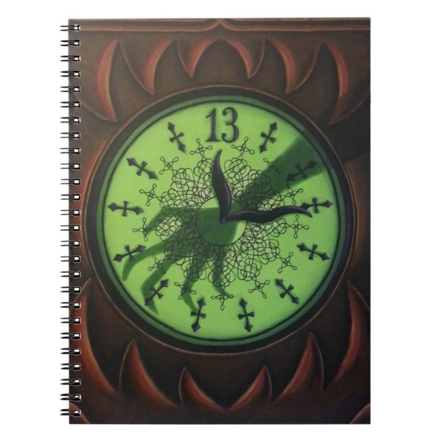 Carnet d'horloge de 13 heures (Devant)