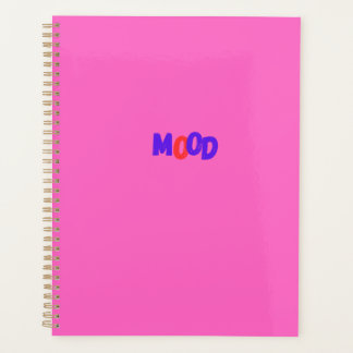 Carnet d'humeur rose