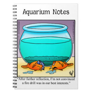 Carnet d'Humour Hilarious Aquarium