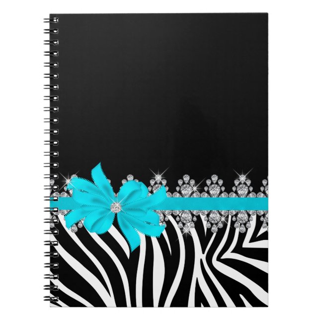 Carnet Diamond Delilah Zebra (Devant)