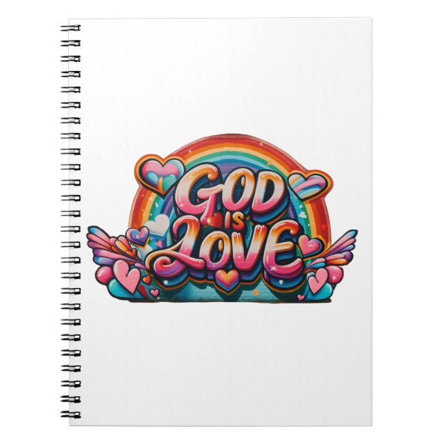 Carnet Dieu est amour (Devant)