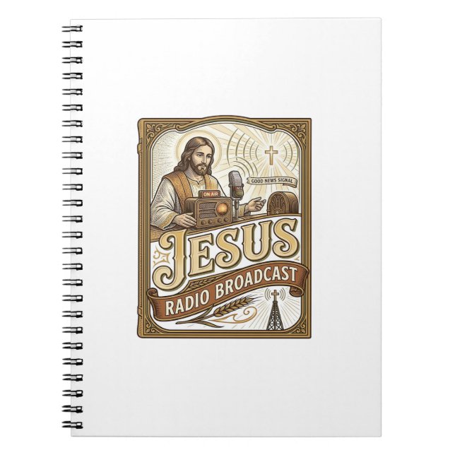 Carnet Diffusion Radio Jésus Diffusion Radio Jésus Christ (Devant)