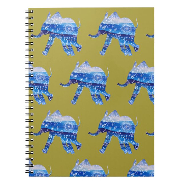 Carnet d'illustration pour bébé Mandala (Devant)