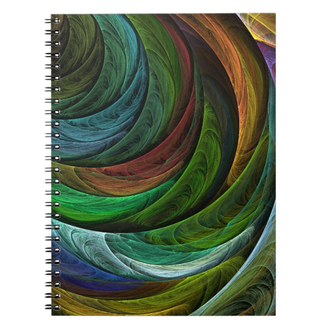 Carnet d'images couleur Abstrait (Devant)