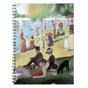 Carnet Dimanche après-midi, île La Grande Jatte par Seura