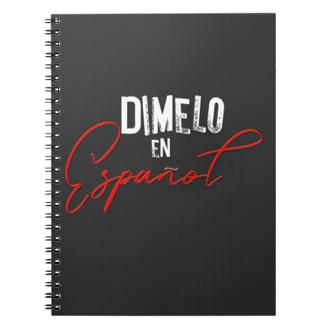 Carnet Dimelo En Espanol espagnol enseignant bilingue et (Devant)