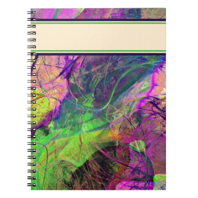 Carnet Dimensions colorées (Devant)