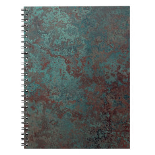 Carnet d'impression "cuivre" de corrosion
