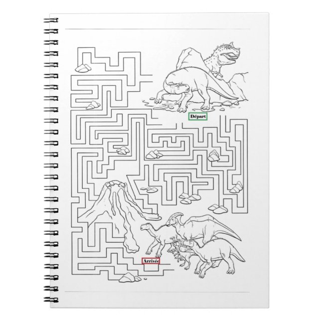 Carnet Dinosaur 🦖🦖 Drawing Book  (Devant)