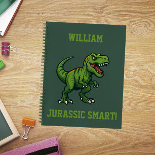 Carnet Dinosaur Tyrannosaurus Rex Jurassique citation