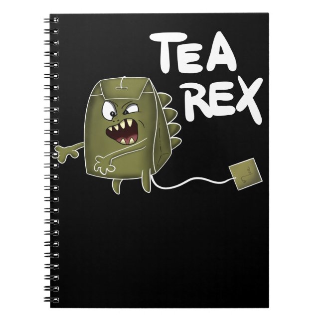 Carnet dinosaure de thé (Devant)