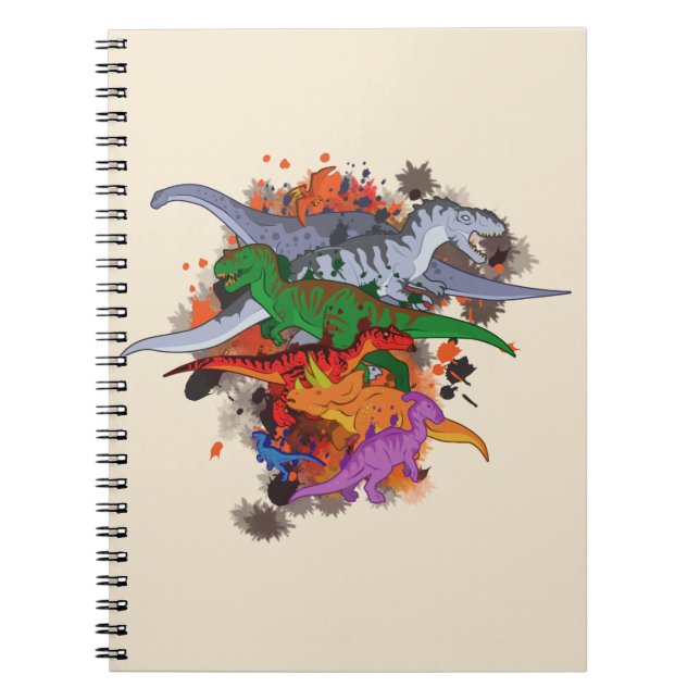 Carnet Dinosaures (Devant)