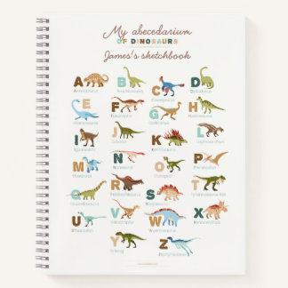 Carnet Dinosaures (anglais)