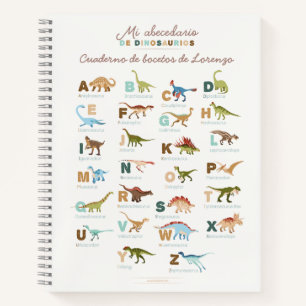 Carnet Dinosaures (espagnol)