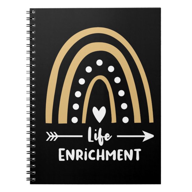 Carnet Directeur de l'activité d'enrichissement de la vie (Devant)