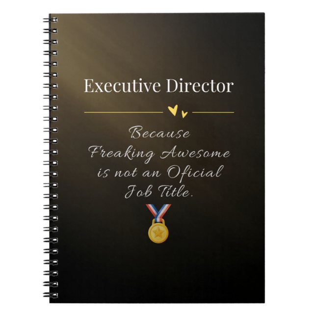 Carnet Directeur général (Devant)