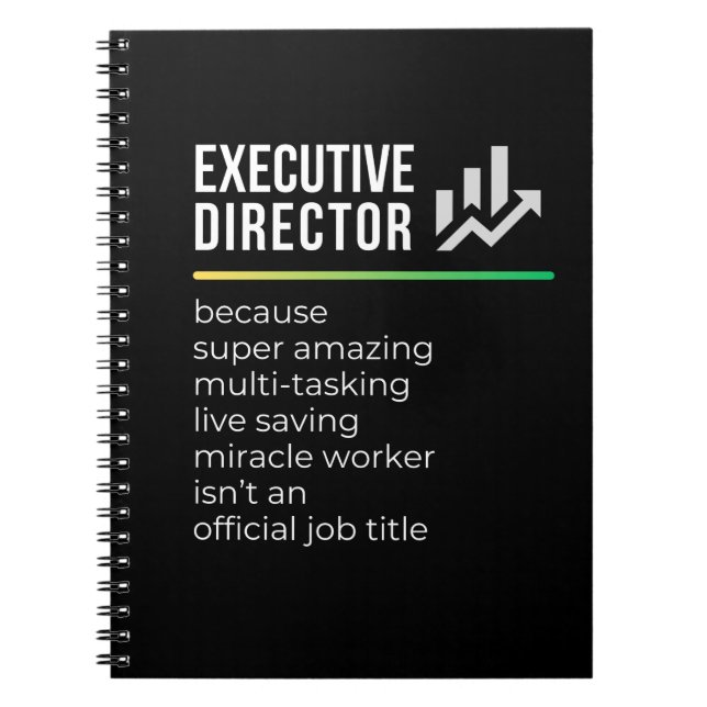Carnet Directeur général (Devant)