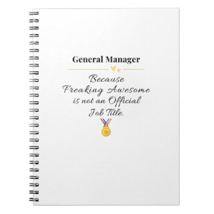 Carnet Directeur général