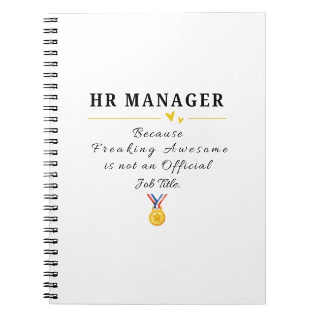 Carnet Directeur RH (Devant)