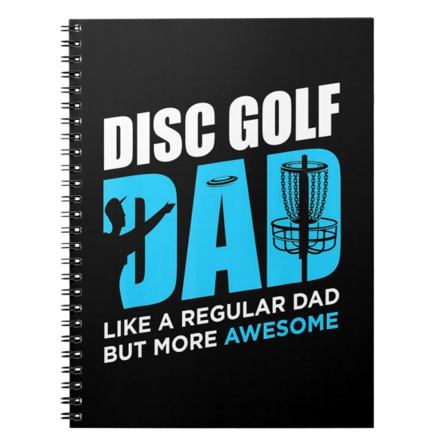 Carnet Disk Golf papa (Devant)