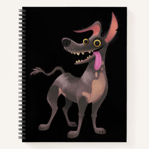 Carnet Disney Pixar Coco Dante Sortie de langue drôle