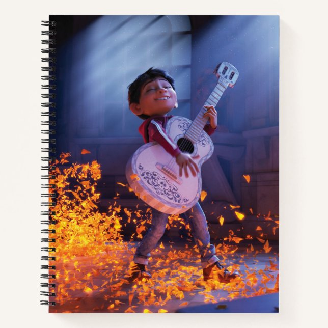 Carnet Disney Pixar Coco | Miguel - Véritable Musicien (Devant)