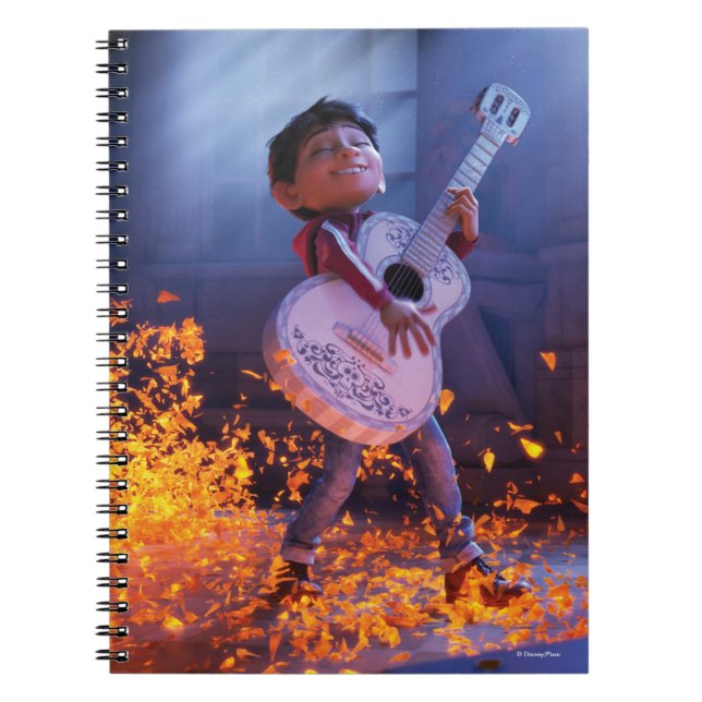 Carnet Disney Pixar Coco | Miguel - Véritable Musicien (Devant)