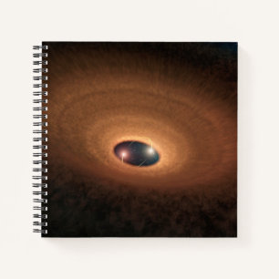 Carnet Disque D'Étoiles De Matériel Dusty