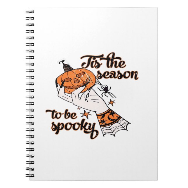 Carnet Distressed Spooky Season (Devant)