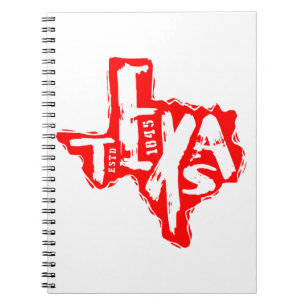 Carnet Distressed Texas #USAPatriotGraphics ©
