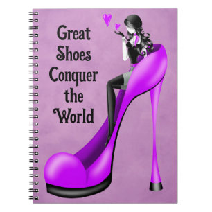 Carnet Divinité de la mode en talons aiguilles