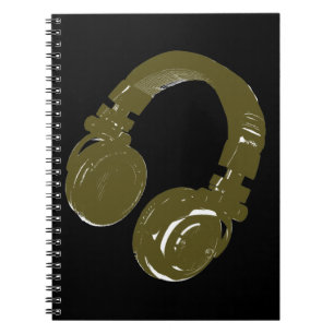Carnet DJ musique design