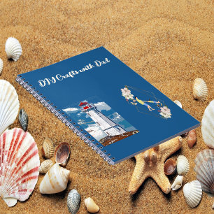 Carnet do-it-yourself Artisanat avec papa, phare de Daugh