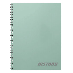 Carnet d'objet/nom bleu poudre douce