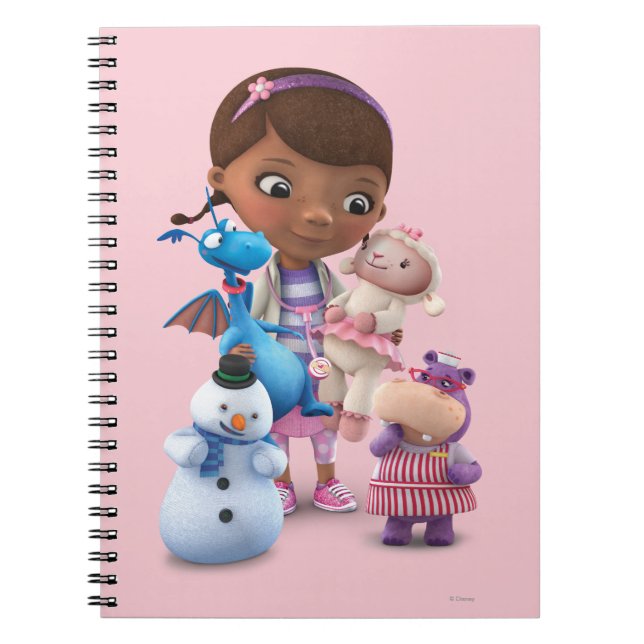 Carnet Doc McStuffins et ses amis animaux (Devant)