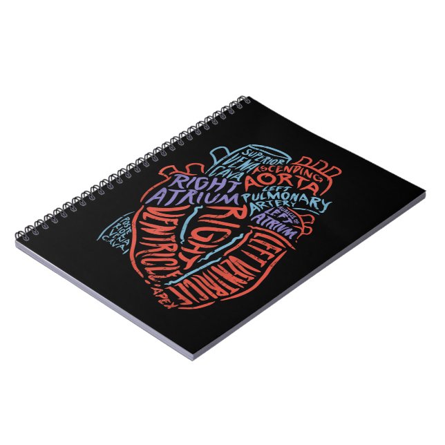 Carnet Docteur en anatomie cardiologue Biologie Médicale (Côté gauche)