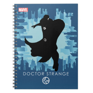 Carnet Doctor Strange Silhouette Héroïque